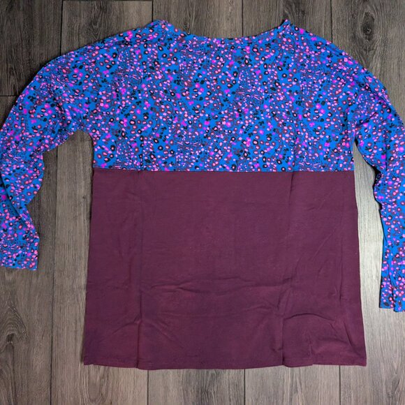 Lilly Pulitzer Tops - Lilly Pulitzer Finn Top Blue Flare Growl and Prowl Women's Medium  NWOT